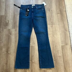 NWT Paige High Rise Manhattan slim boot jean size 31